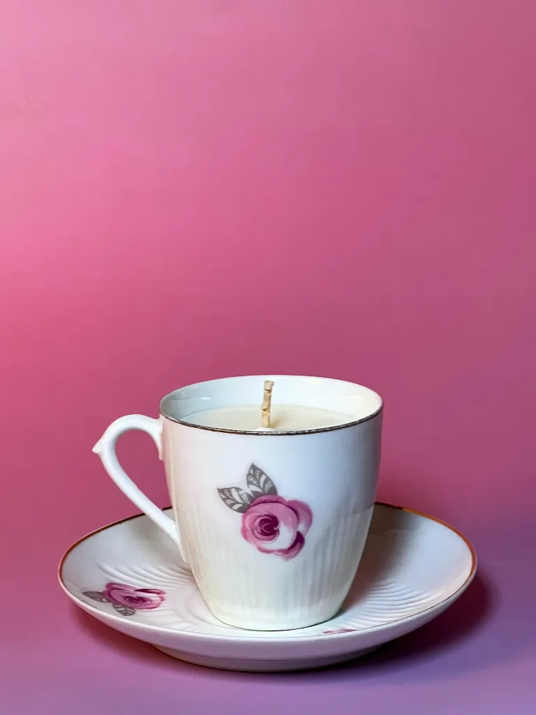 [BE-PA-S] Bougie éphémère pomme d'amour - S